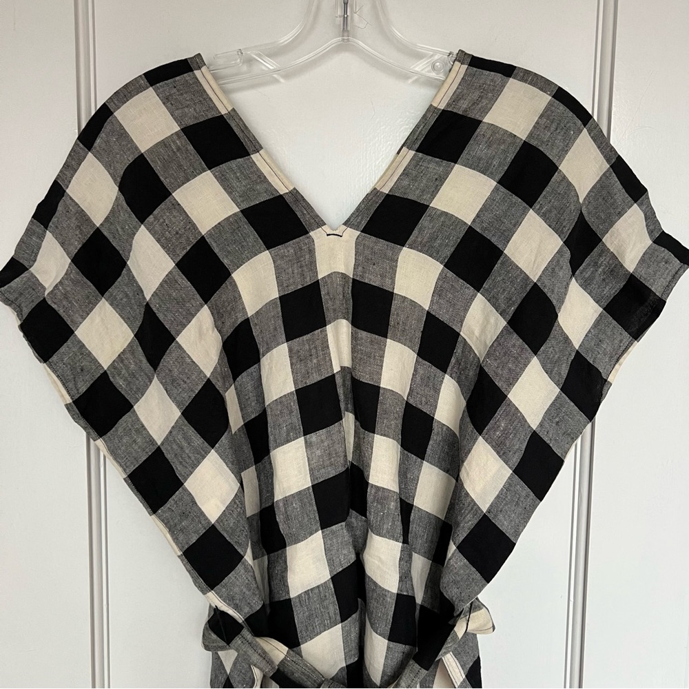 Yves Saint Laurent Riche Gauche Checkered Shift Dress - Picture 6 of 10